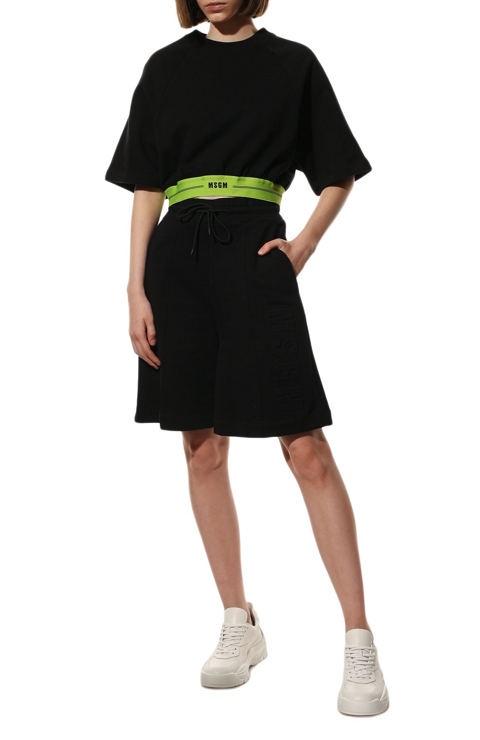 Хлопковая футболка MSGM, арт. 3241MDM64 227299, фото 2