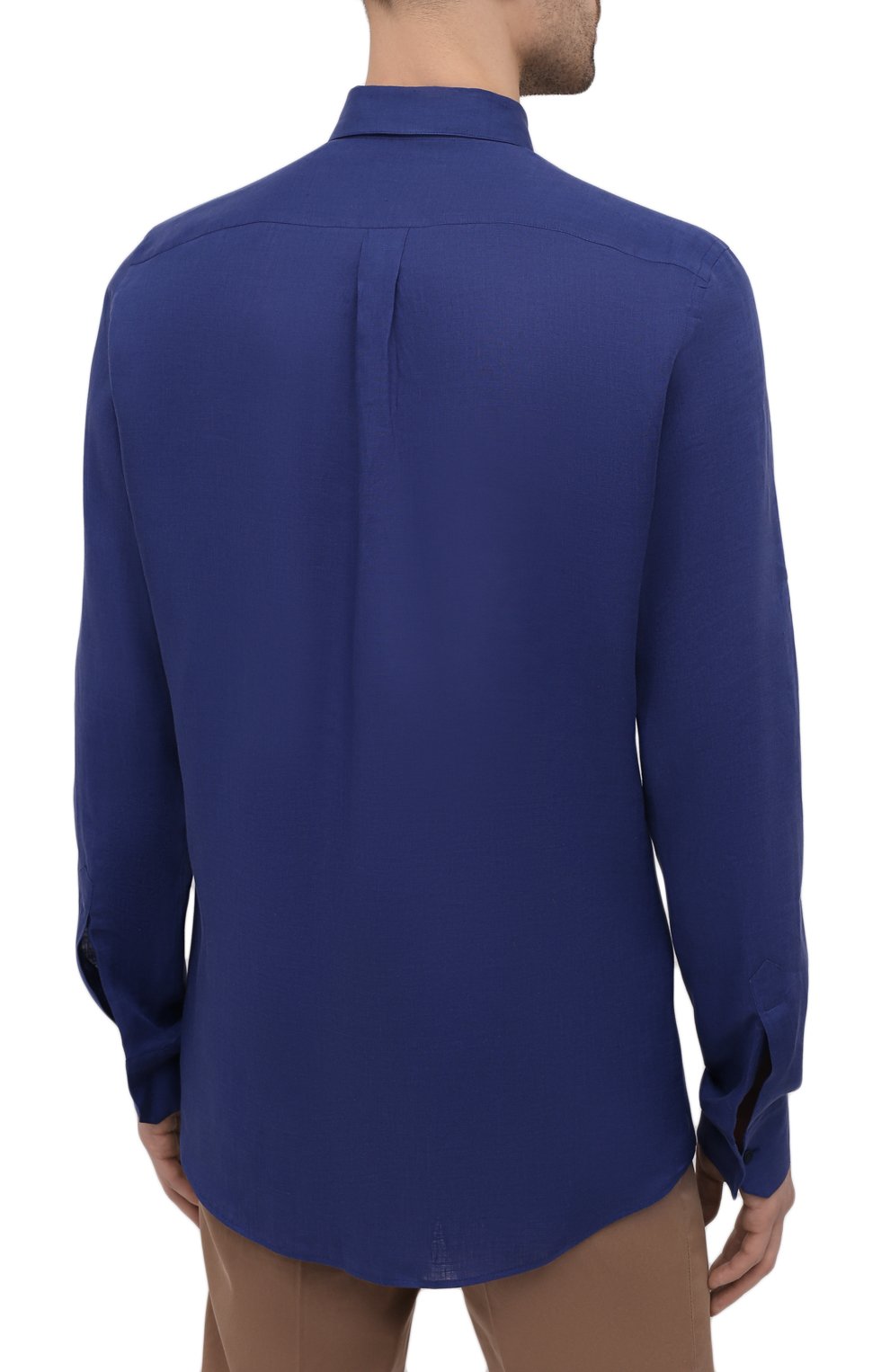 Льняная рубашка DOLCE & GABBANA, арт. G5EJ1Z/FU4IK, фото 4