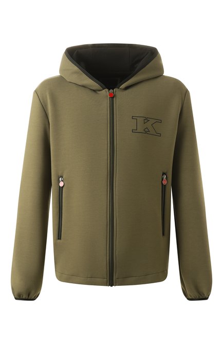 Мужской толстовка KITON хаки цвета, арт. UW2130V0852F04 | Фото 1 (Длина (для топов): Стандартные; Рукава: Длинные; Драгоценные камни: Проставлено; Материал сплава: Проставлено)