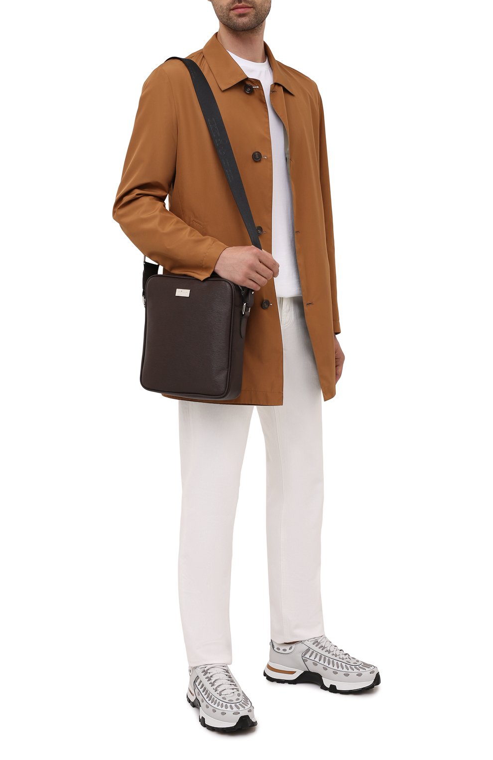 Кожаная сумка KITON, арт. UBMESSN00815, фото 2