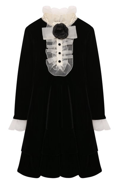 Бархатное платье DESIGNERS CAT, арт. 100000K01001477/10A-12A