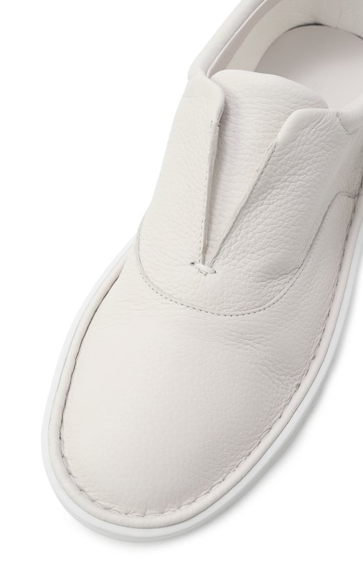 Кожаные кеды Giorgio Armani GM002038/AF19222 Белый  GM002038/AF19222 Фото 7
