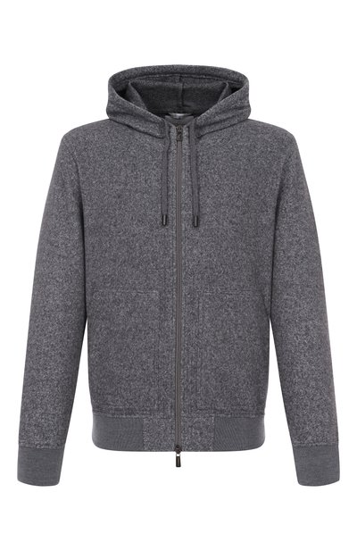 Мужской кардиган из хлопка и шерсти CAPOBIANCO, арт. 19M409.FS00.