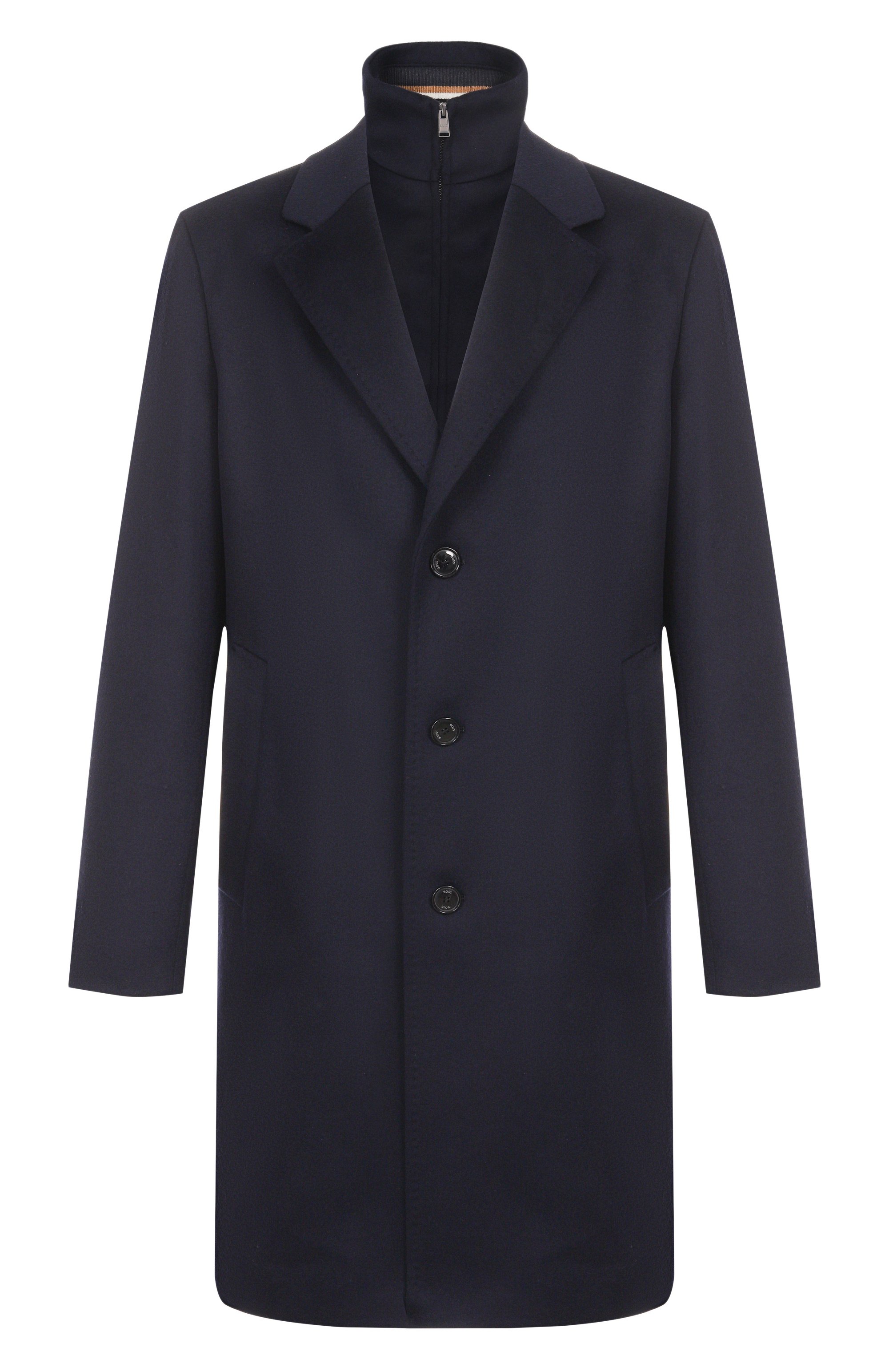 Пальто из шерсти и кашемира BOSS, арт. 50551085, фото 1