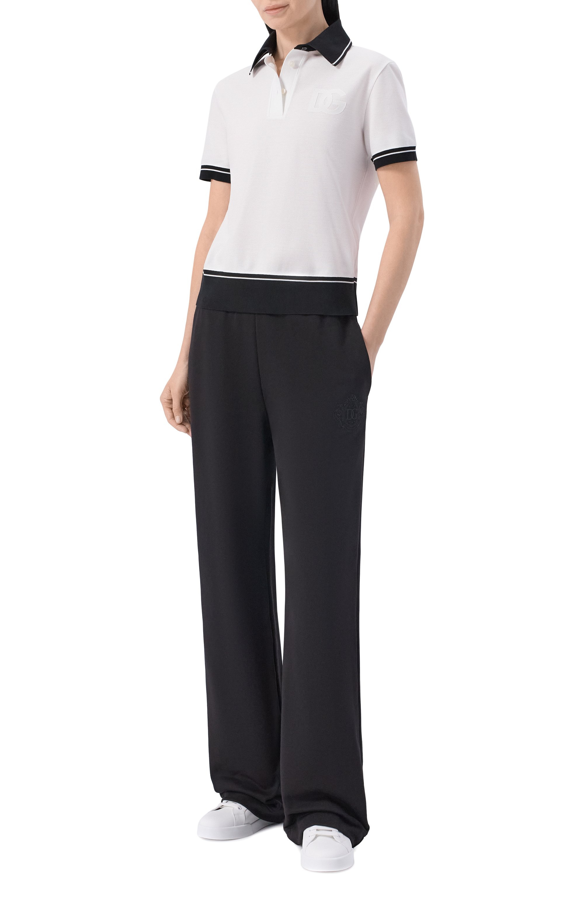 Хлопковое поло DOLCE & GABBANA, арт. F8V33Z/GDDMH, фото 2