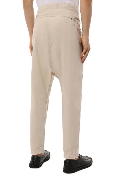 Хлопковые брюки TRANSIT кремового цвета по цене 26350 руб., арт. CFUTRWB113, фото 4 Хлопковые брюки TRANSIT, арт. CFUTRWB113, фото 4