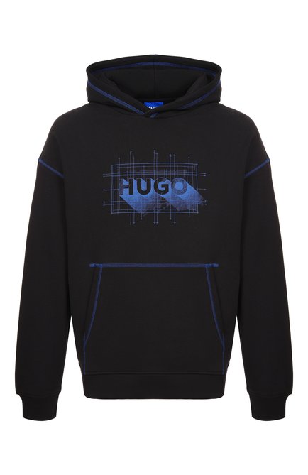 Мужской хлопковое худи HUGO BLUE, арт. 50553506