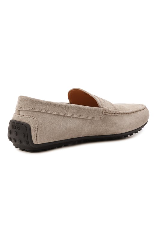 Замшевые мокасины City Gommino Tod’s XXM76L0JM30RE0 Бежевый  XXM76L0JM30RE0 Фото 4