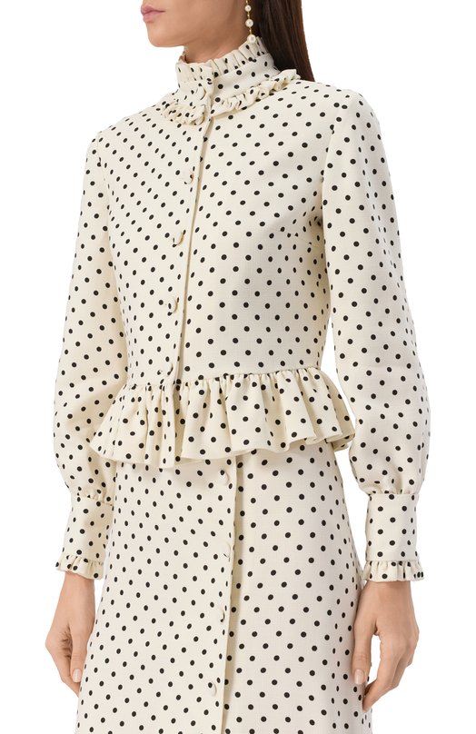 Жакет из вискозы Valentino 6B0CE4A0/98S Белый  6B0CE4A0/98S Фото 3