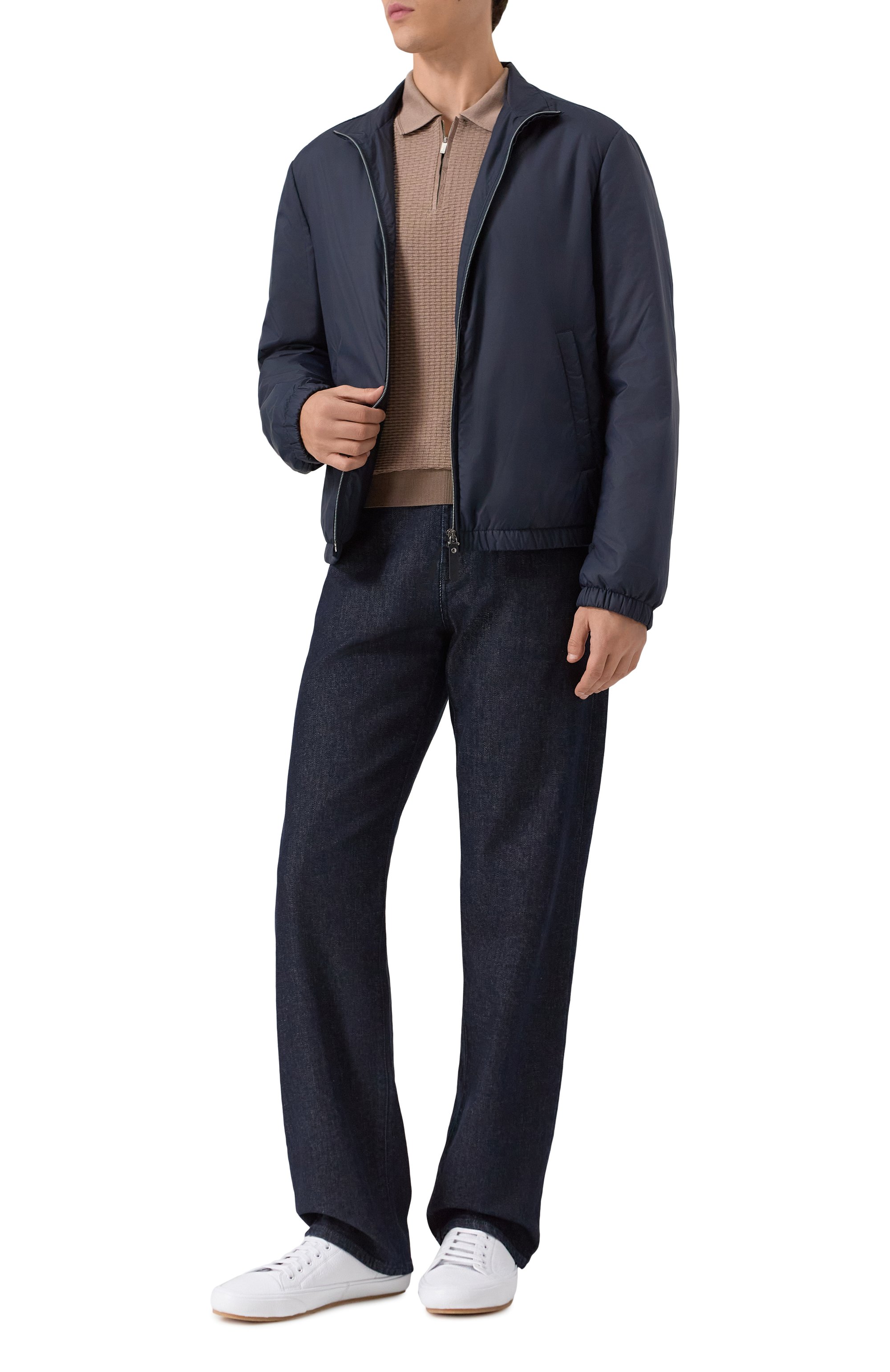 Шелковое поло ZILLI, арт. KZP002M0641VBSH00, фото 2