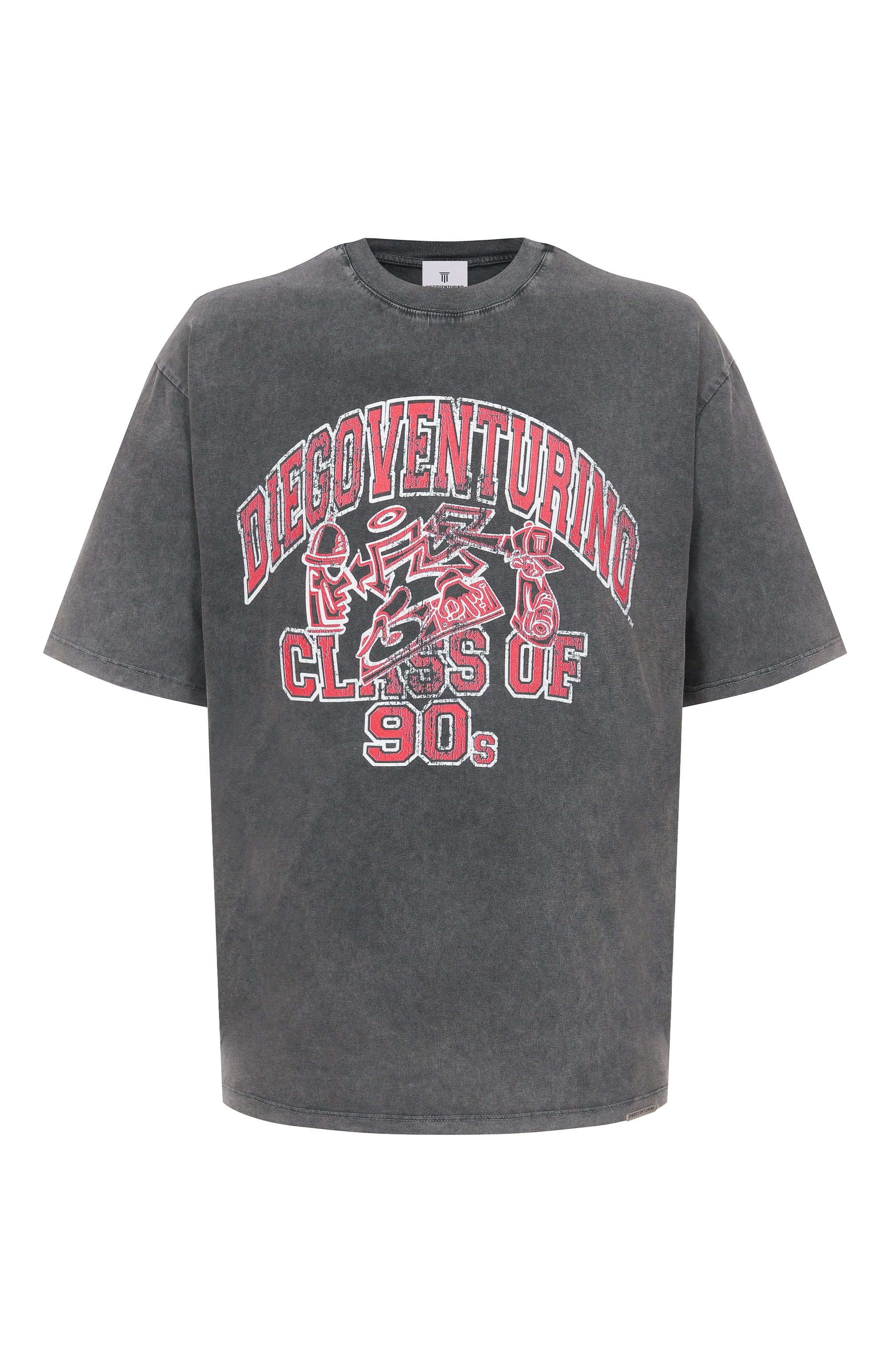 Хлопковая футболка DIEGO VENTURINO, арт. DVTS0DVC90, фото 1