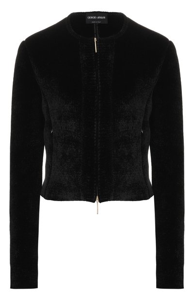 Женский бархатный жакет GIORGIO ARMANI, арт. GW004104/AF29054