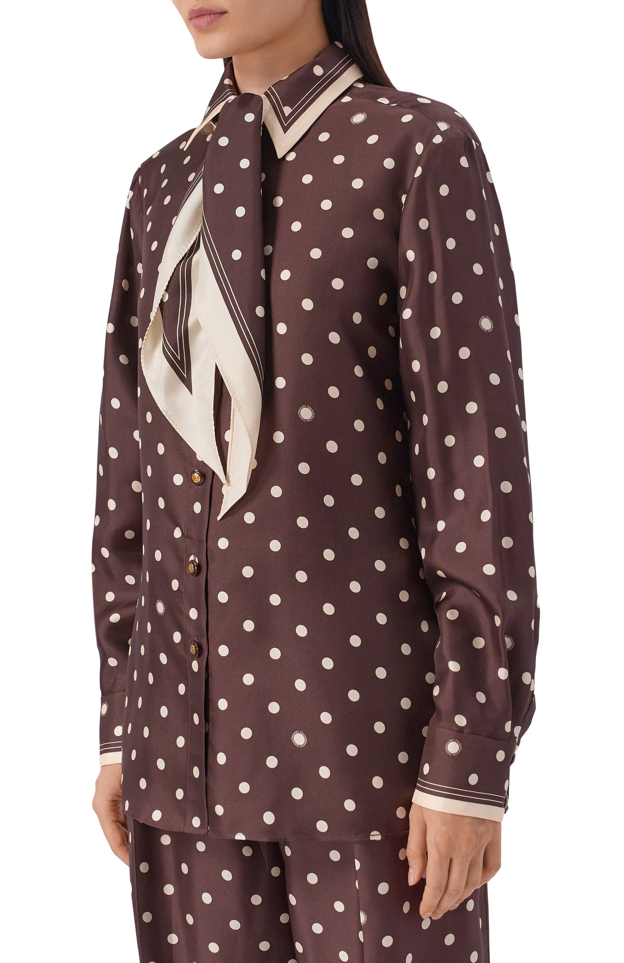 Шелковая рубашка ZIMMERMANN, арт. 8882TS26R, фото 3