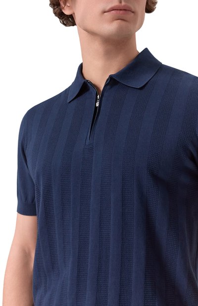 Хлопковое поло CORNELIANI, арт. 27M505/2725116, фото 5