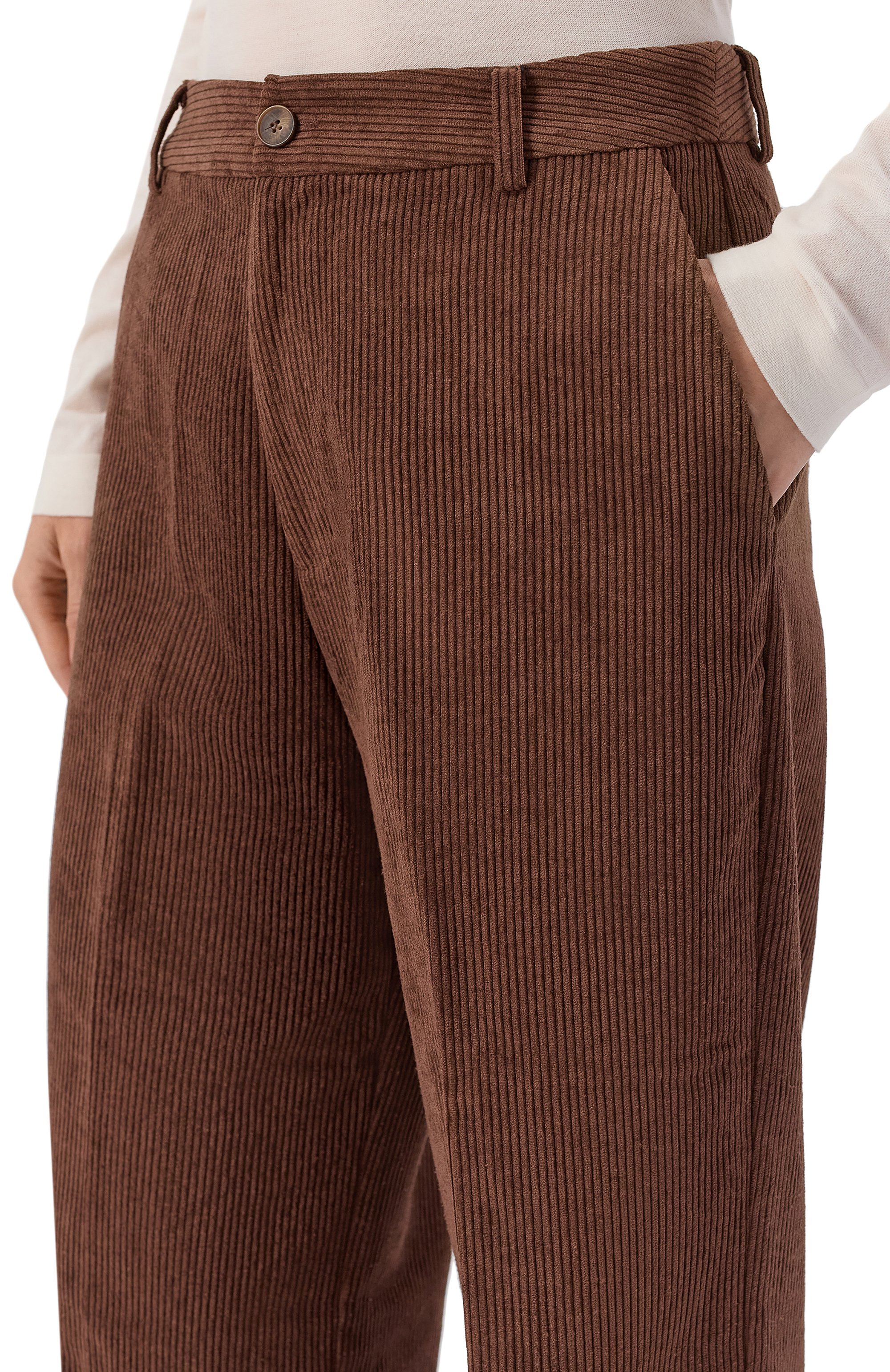 Вельветовые брюки MC2 SAINT BARTH, арт. REBE002-00033I/REBELLA C0RDUR0Y, фото 5