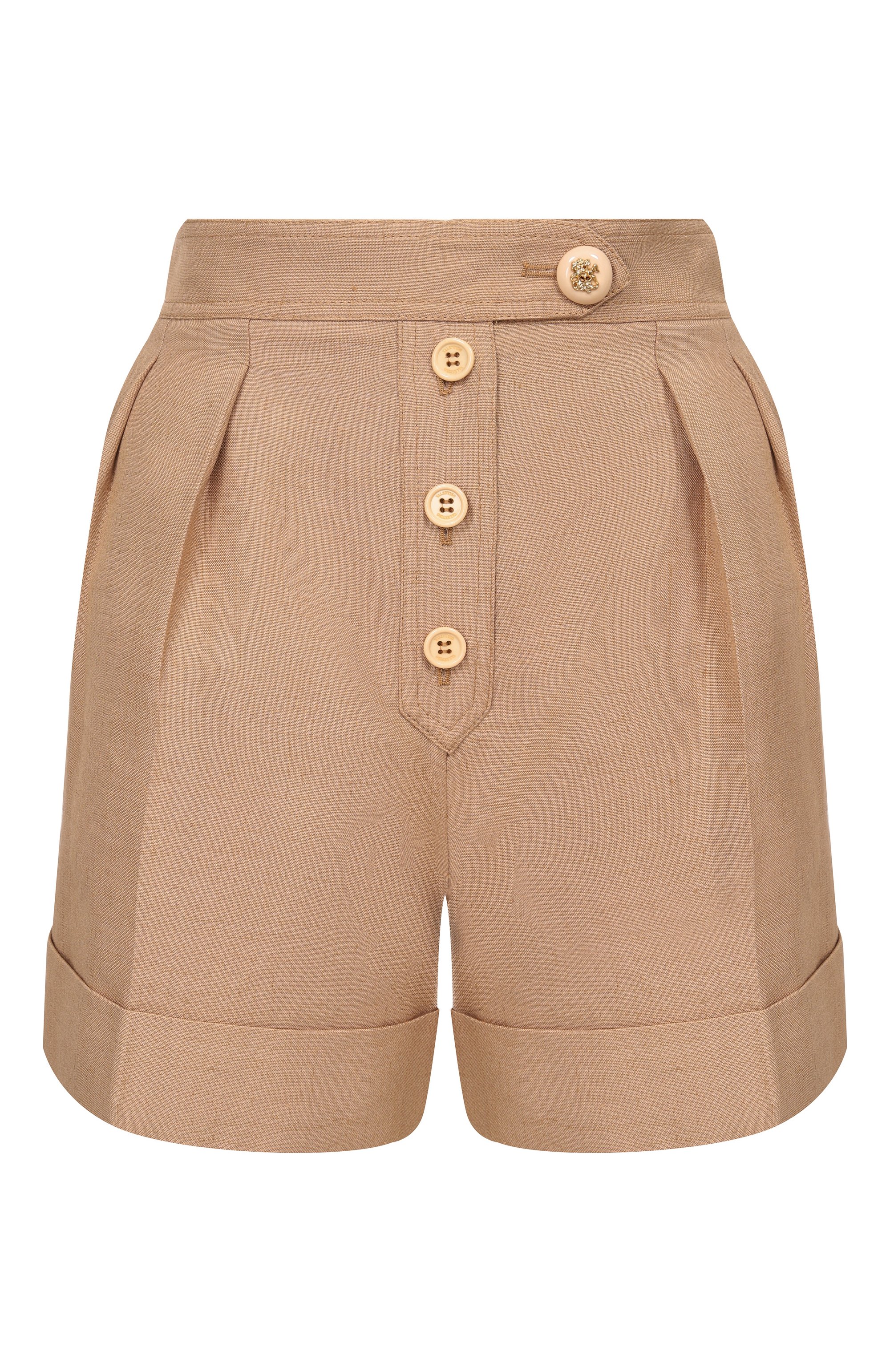 Шорты из вискозы и льна VALENTINO, арт. 8B3RF0N8/9EK, фото 1