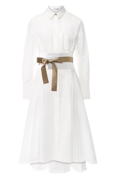 Женское хлопковое платье BRUNELLO CUCINELLI, арт. M0F79A4408