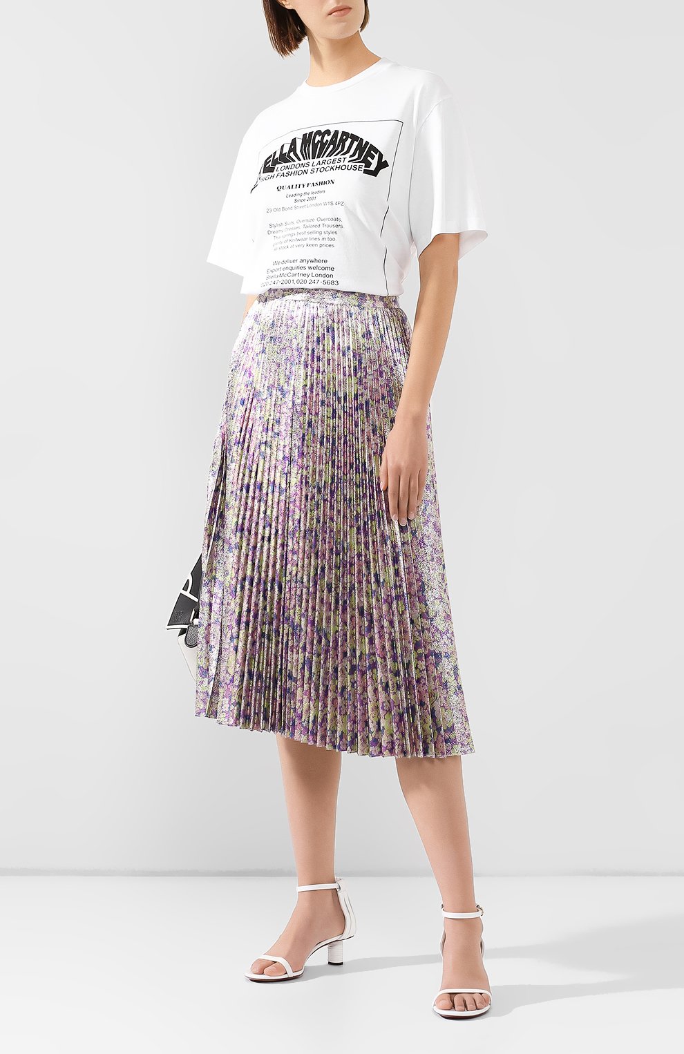 Хлопковая футболка STELLA MCCARTNEY, арт. 511240/SMW27, фото 2
