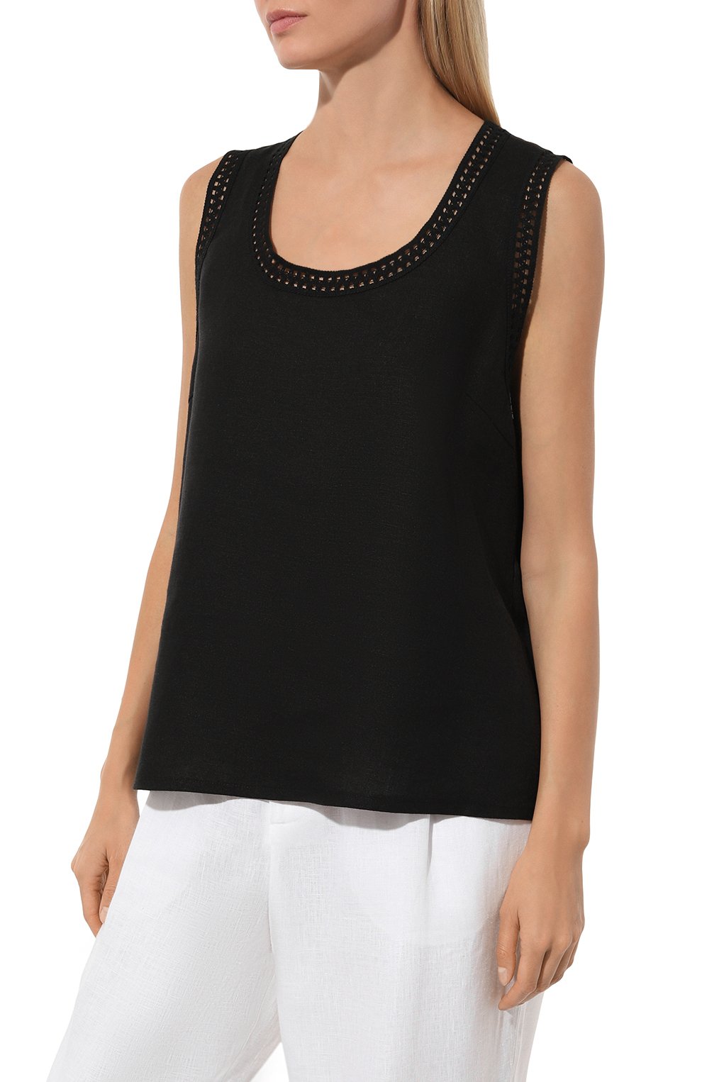 Льняной топ MVST, арт. TXBBL-Y102, фото 3