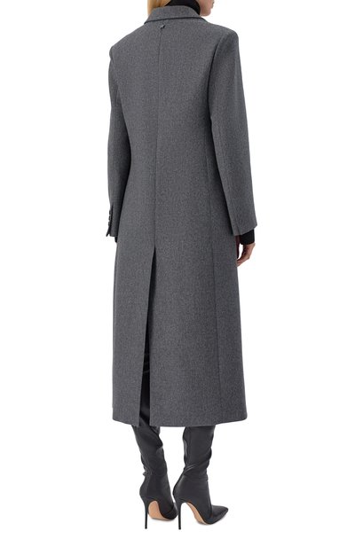 Шерстяное пальто LORENA ANTONIAZZI серого цвета по цене 169500 руб., арт. CP52B/4010, фото 4 Шерстяное пальто LORENA ANTONIAZZI, арт. CP52B/4010, фото 4