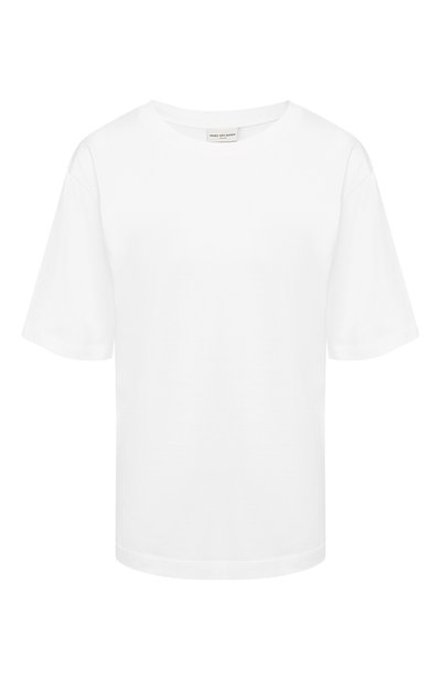 Женская хлопковая футболка DRIES VAN NOTEN, арт. 201-11165-9619
