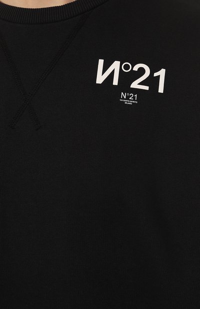 Хлопковый свитшот N21, арт. N2M/E031/6330, фото 5