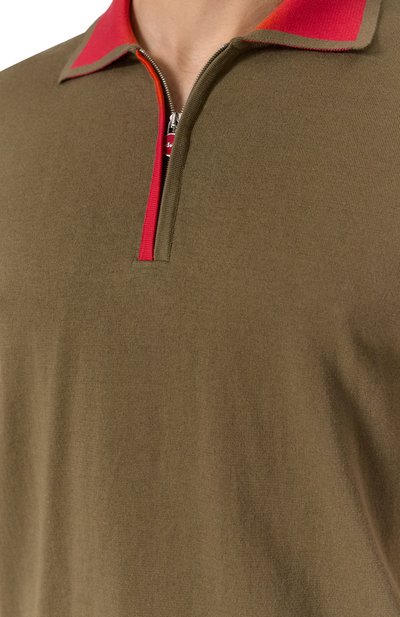 Хлопковое поло KITON, арт. UMK0571V106A, фото 5