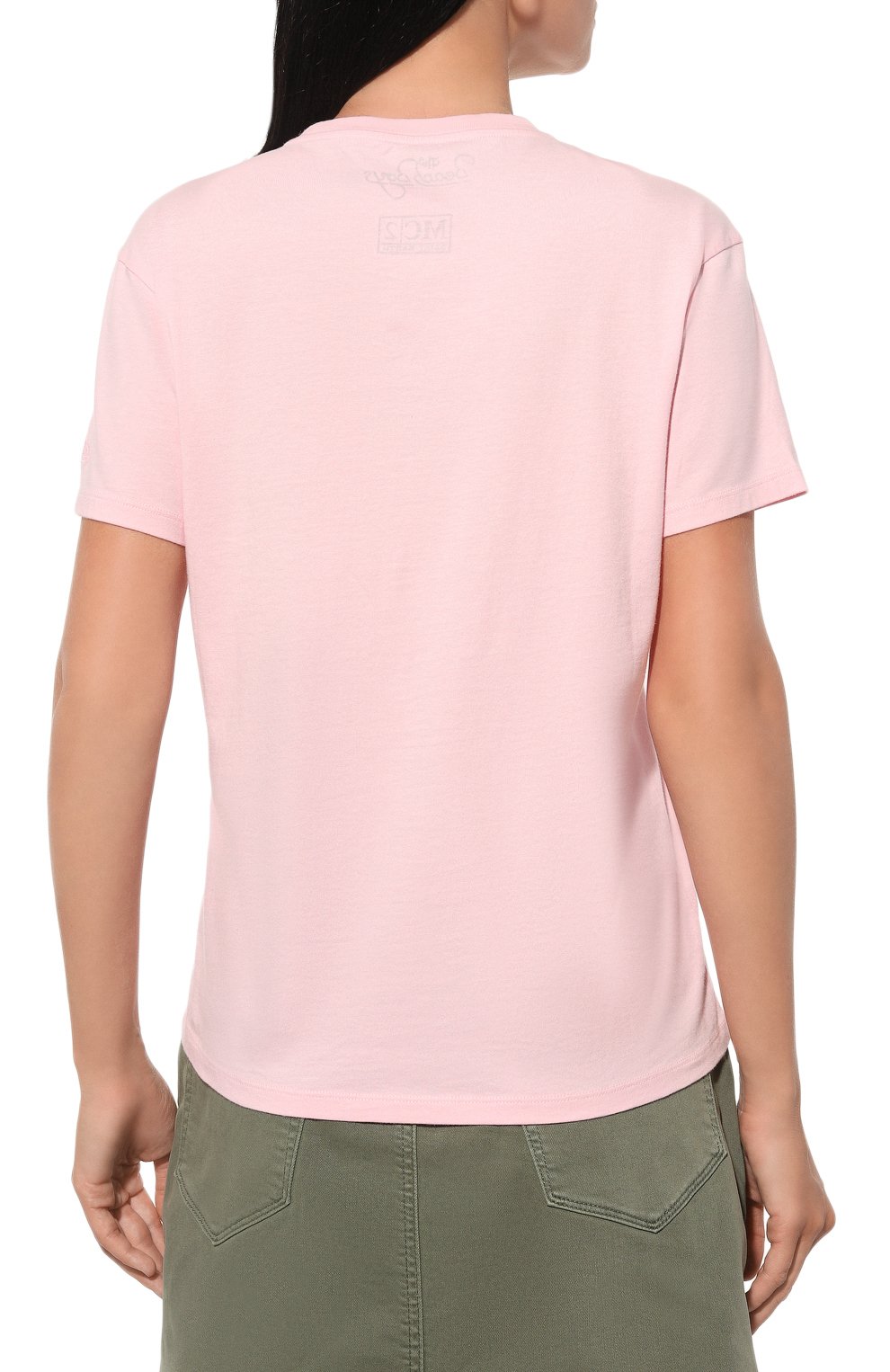 Хлопковая футболка MC2 SAINT BARTH розового цвета по цене 8380 руб., арт. EMILIE/STBW/05792F, фото 4 Хлопковая футболка MC2 SAINT BARTH, арт. EMILIE/STBW/05792F, фото 4