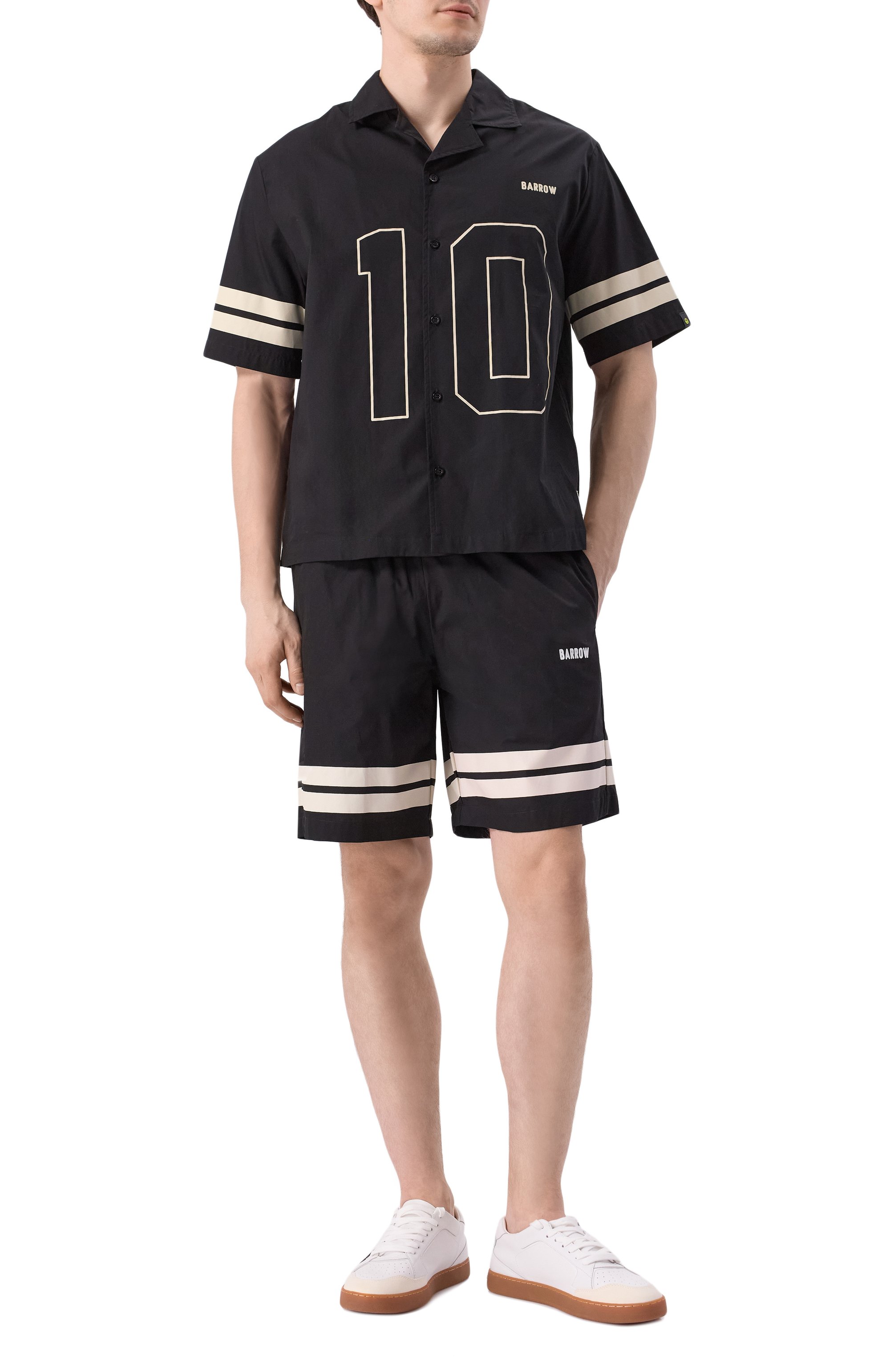 Хлопковые шорты BARROW, арт. S5BWMABE042, фото 2