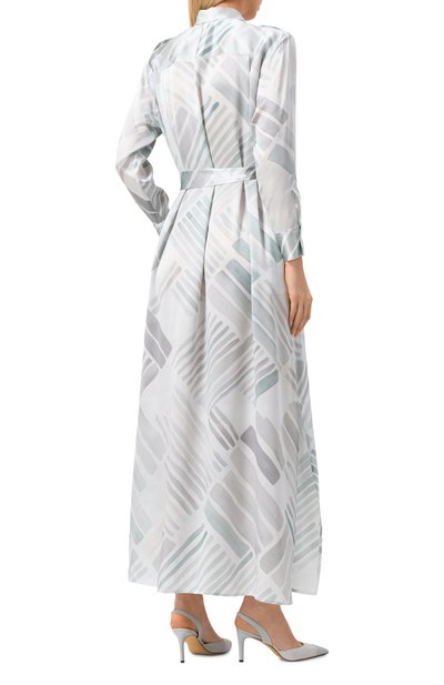 Шелковое платье KITON, арт. D47321K0926E03, фото 4