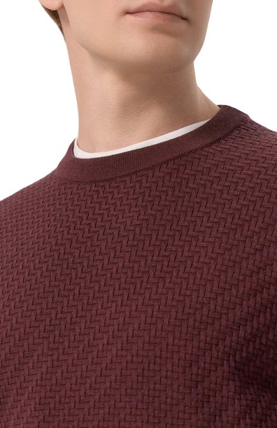Джемпер из хлопка и шелка BRIONI, арт. UMQ90L/PAK22, фото 5