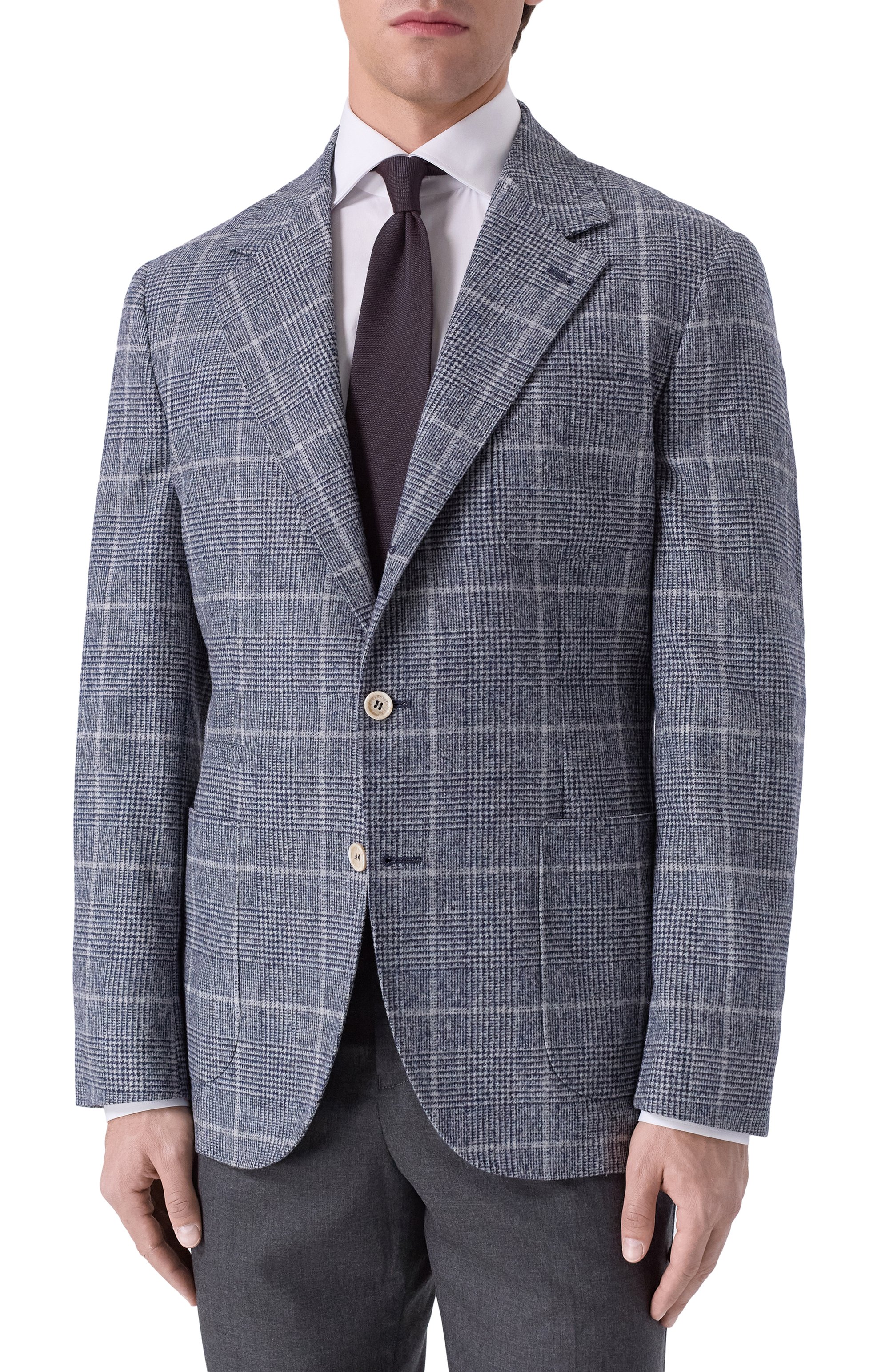 Шерстяной пиджак BRUNELLO CUCINELLI, арт. MV4037BND, фото 4