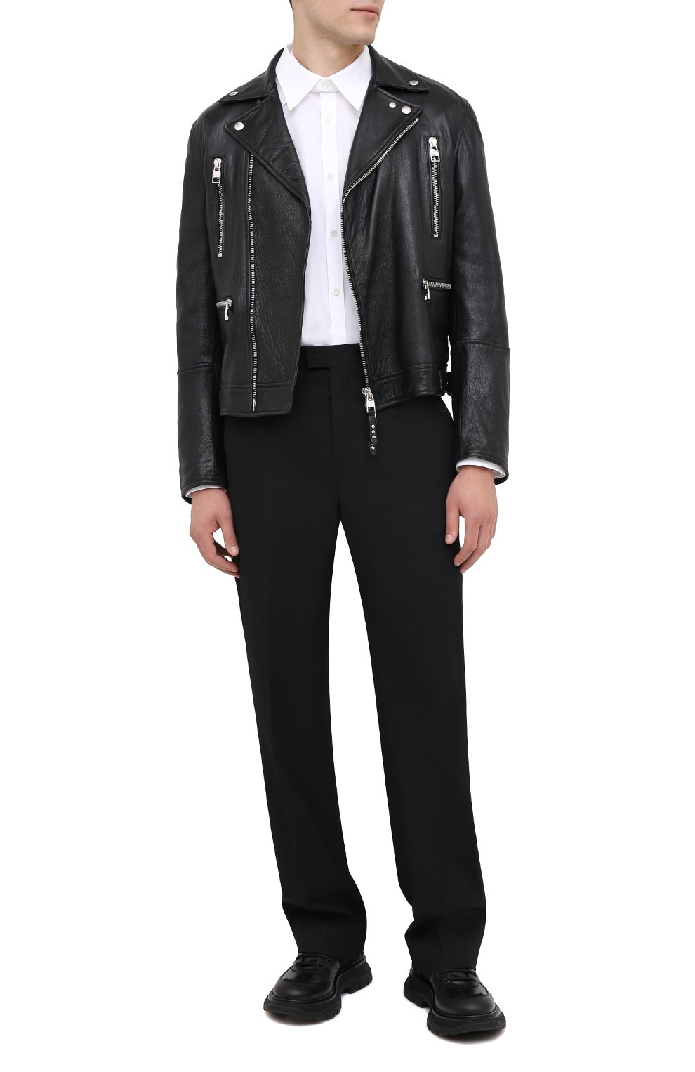 Комбинированные кроссовки ALEXANDER MCQUEEN, арт. 627222/WHRH5, фото 2