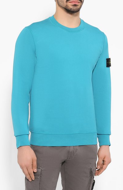Хлопковый свитшот STONE ISLAND, арт. 721563051, фото 3