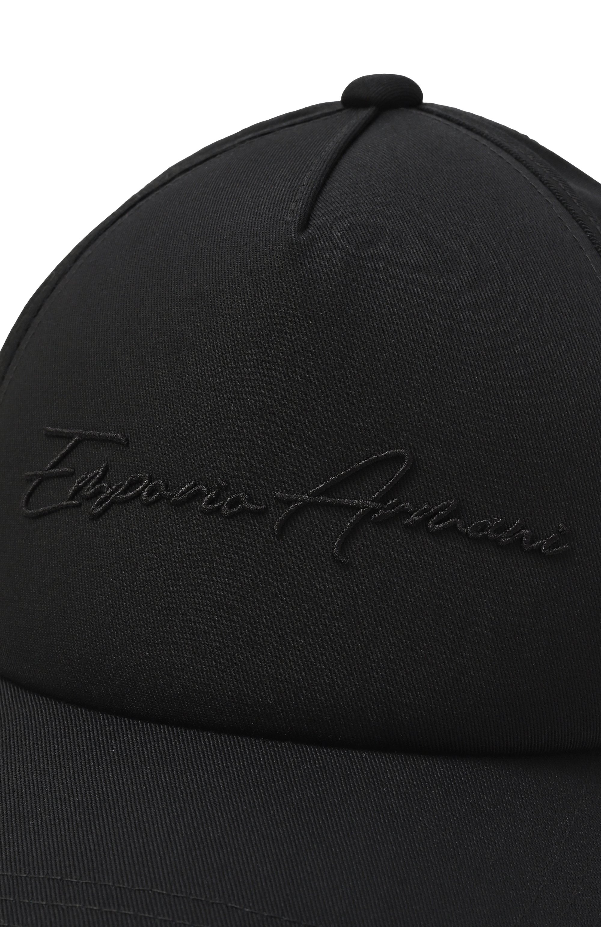 Бейсболка EMPORIO ARMANI черного цвета по цене 12700 руб., арт. EM002691/AF18167, фото 3 Бейсболка EMPORIO ARMANI, арт. EM002691/AF18167, фото 3