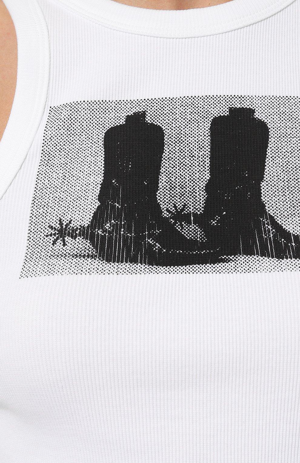 Хлопковая майка HUGO, арт. 50508634, фото 5