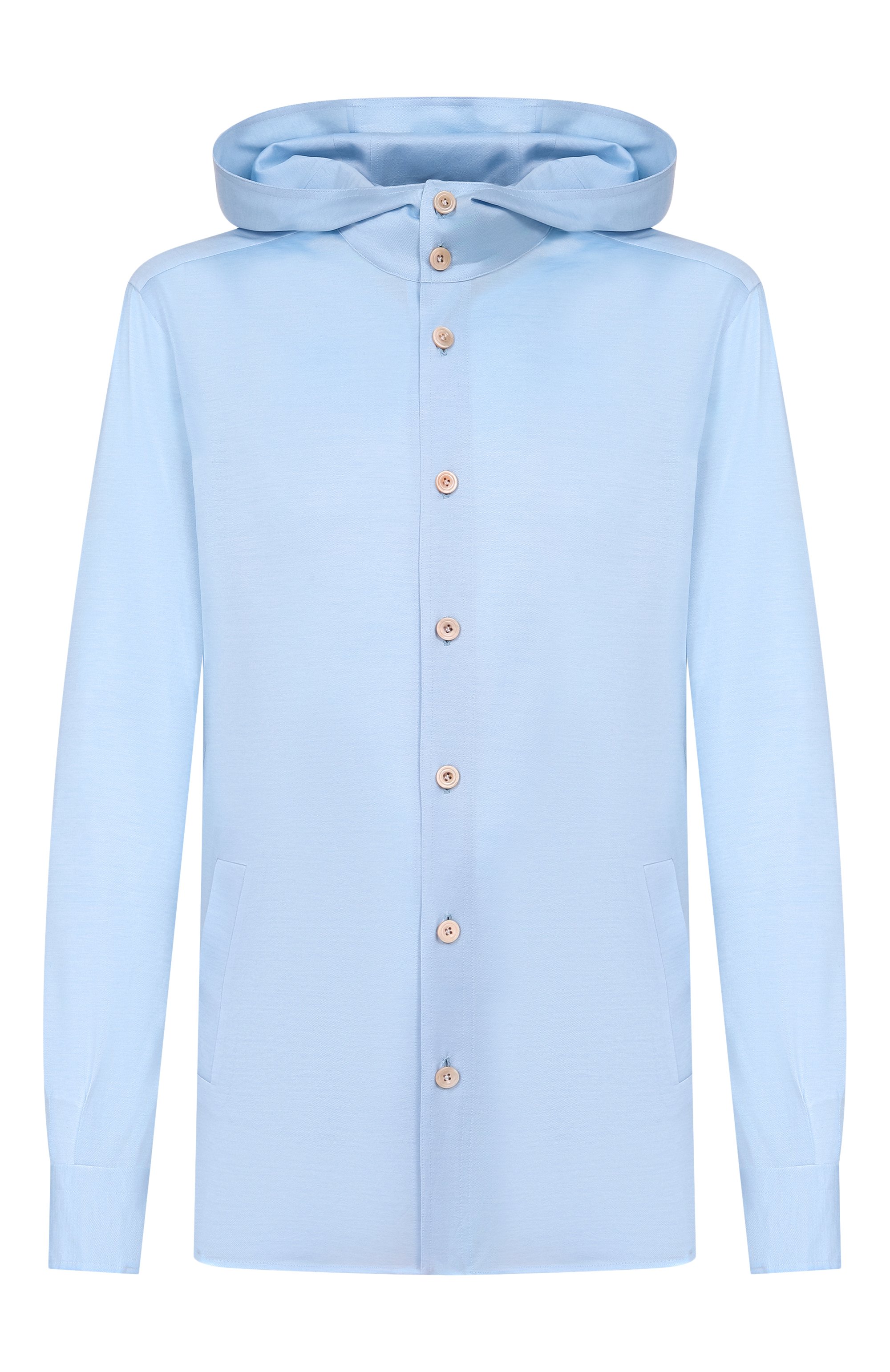 Хлопковая рубашка KITON, арт. UMCMARH09665, фото 1