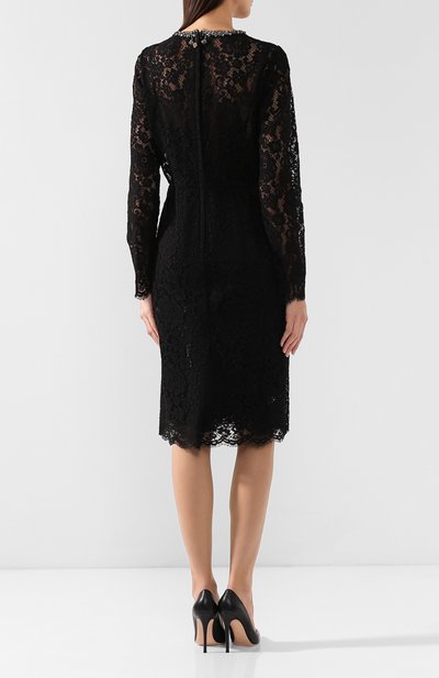 Кружевное платье DOLCE & GABBANA, арт. F6C5YZ/HLMCK, фото 4