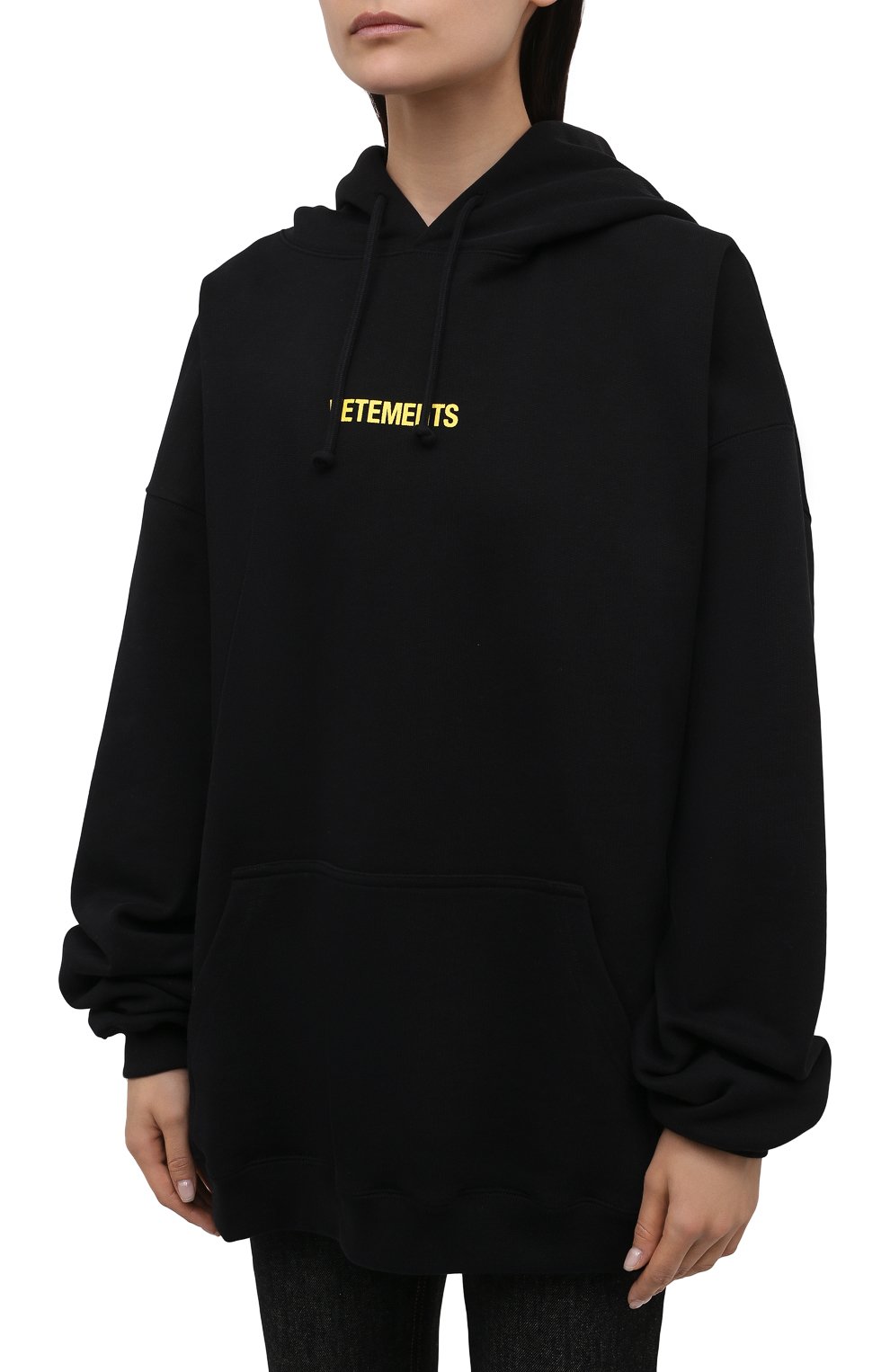 Хлопковое худи VETEMENTS, арт. UE52TR380X 1601/W, фото 3
