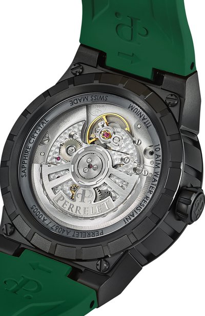 Часы turbine titanium green PERRELET, арт. A4067/5, фото 4