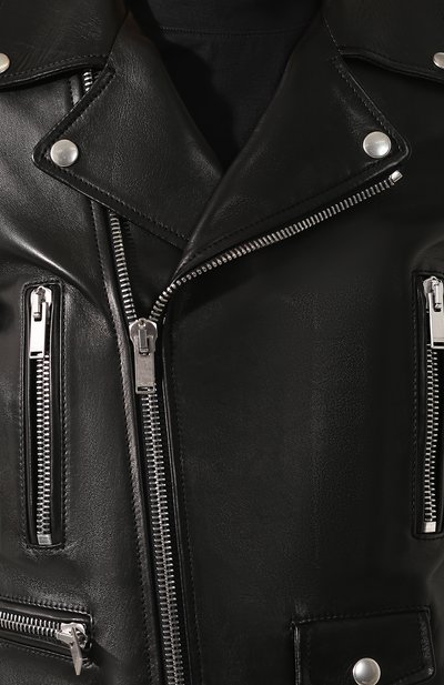 Кожаная куртка SAINT LAURENT, арт. 481862/Y50A2, фото 5