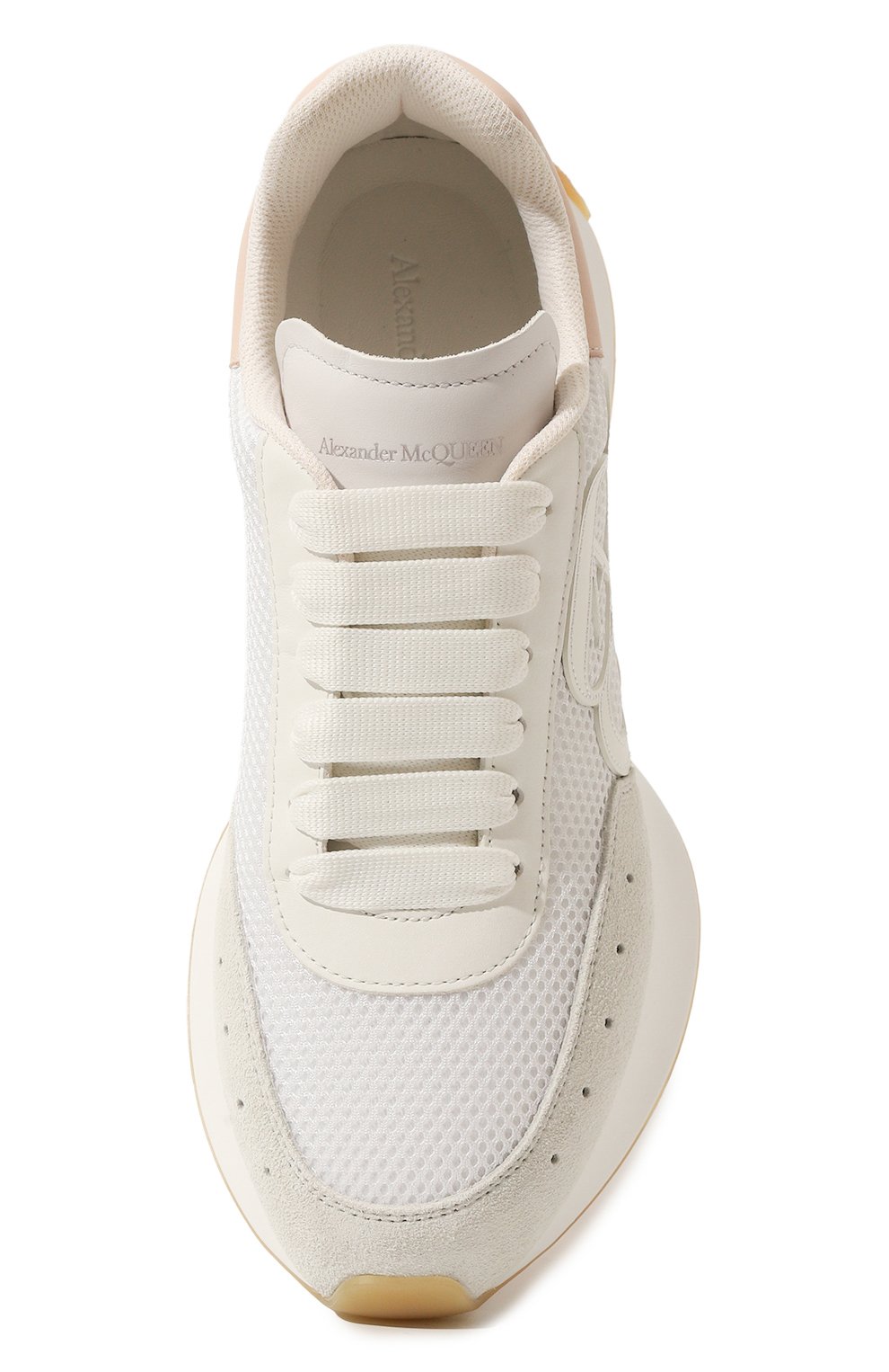 Комбинированные кроссовки sprint runner ALEXANDER MCQUEEN, арт. 687996/W4WN5, фото 6