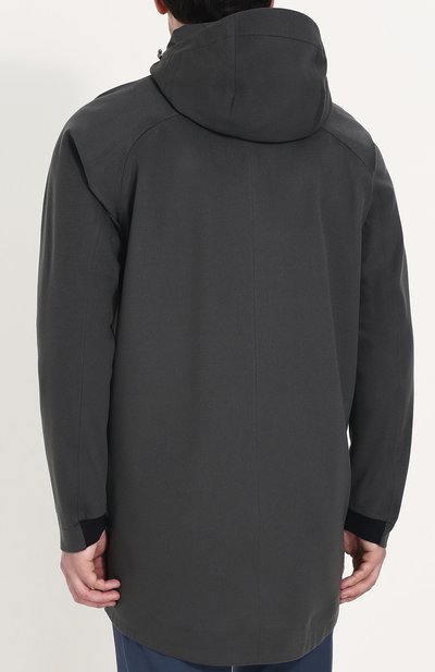 Кашемировая парка shieldey на молнии с капюшоном LORO PIANA, арт. FAI0209, фото 4