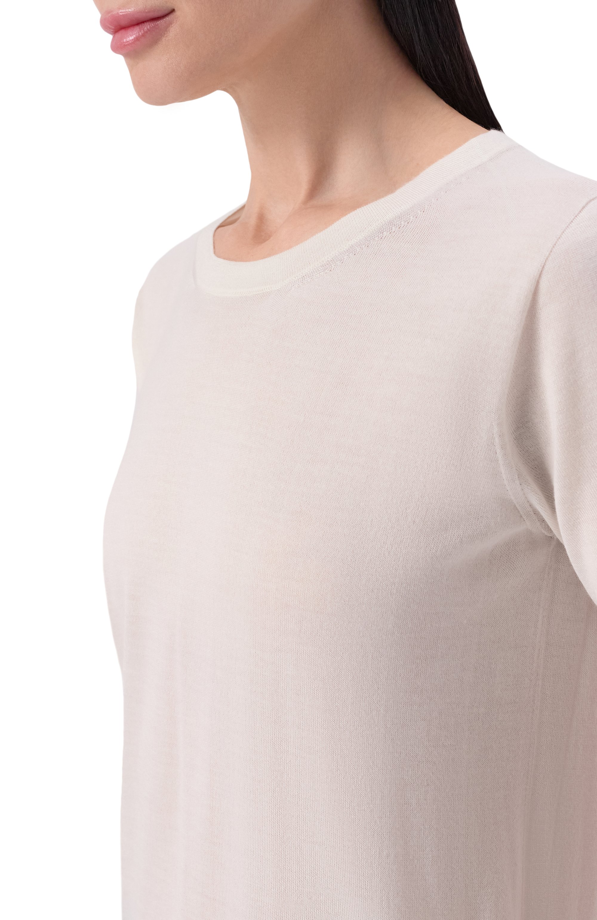 Пуловер из кашемира и шелка KITON, арт. D57705, фото 5