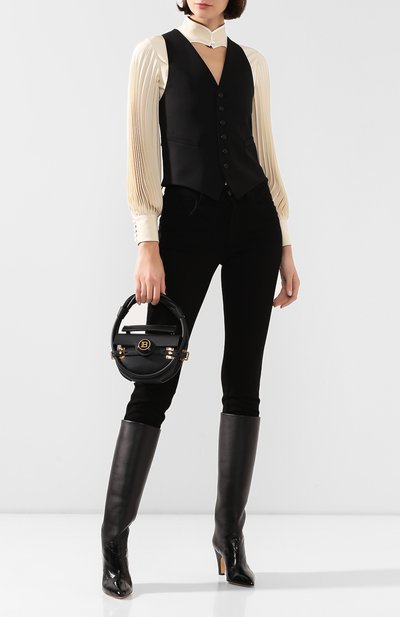 Жилет из смеси шерсти и шелка SAINT LAURENT, арт. 621210/Y512W, фото 2