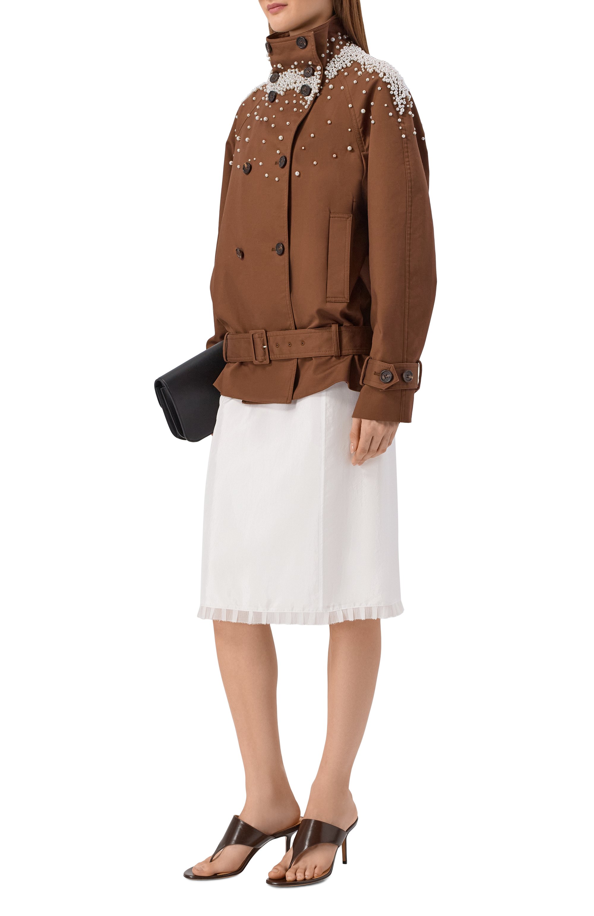 Хлопковый тренч GIUSEPPE DI MORABITO, арт. 06SSB0366R 16501A, фото 2