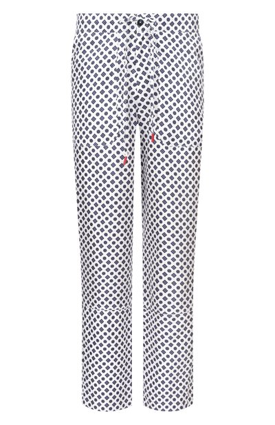 Мужские шелковые брюки KITON, арт. UPN004H09721