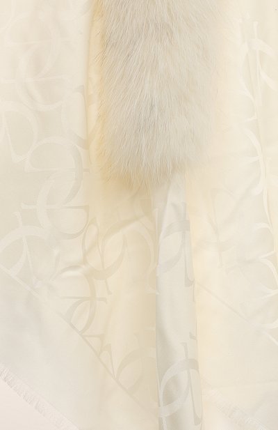 Накидка из шелка и шерсти ELIE SAAB, арт. 1414SEJ5382, фото 5