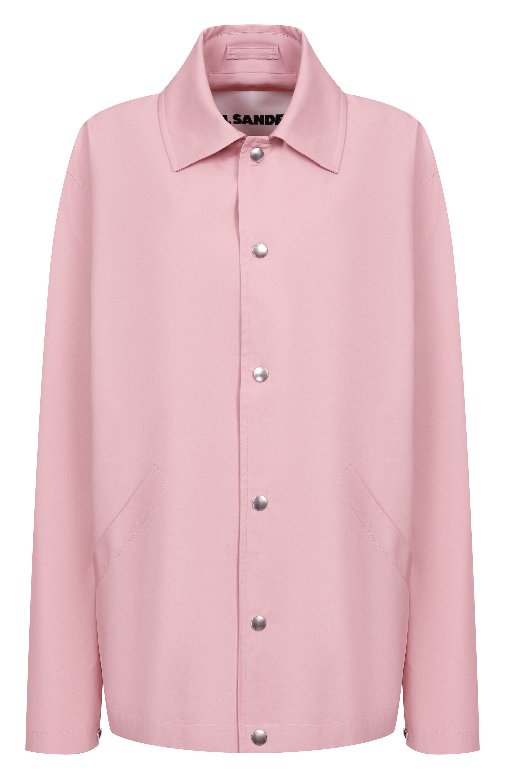 Хлопковая куртка JIL SANDER розового цвета по цене 212500 руб., арт. J53BN0004/J45306, фото 1 Хлопковая куртка JIL SANDER, арт. J53BN0004/J45306, фото 1