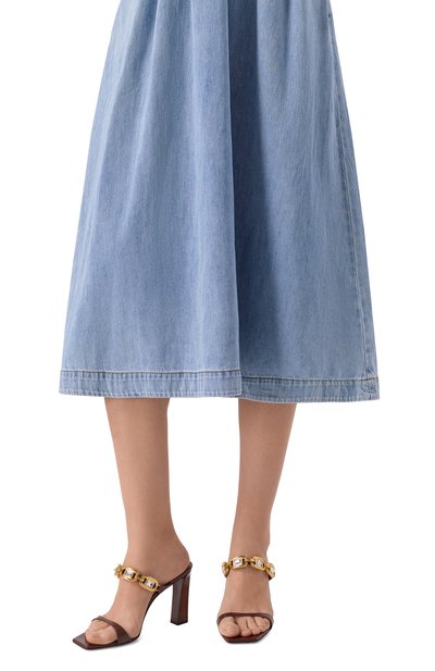 Кожаные мюли brenda 90 GIUSEPPE ZANOTTI DESIGN, арт. E600020/MUSE, фото 2